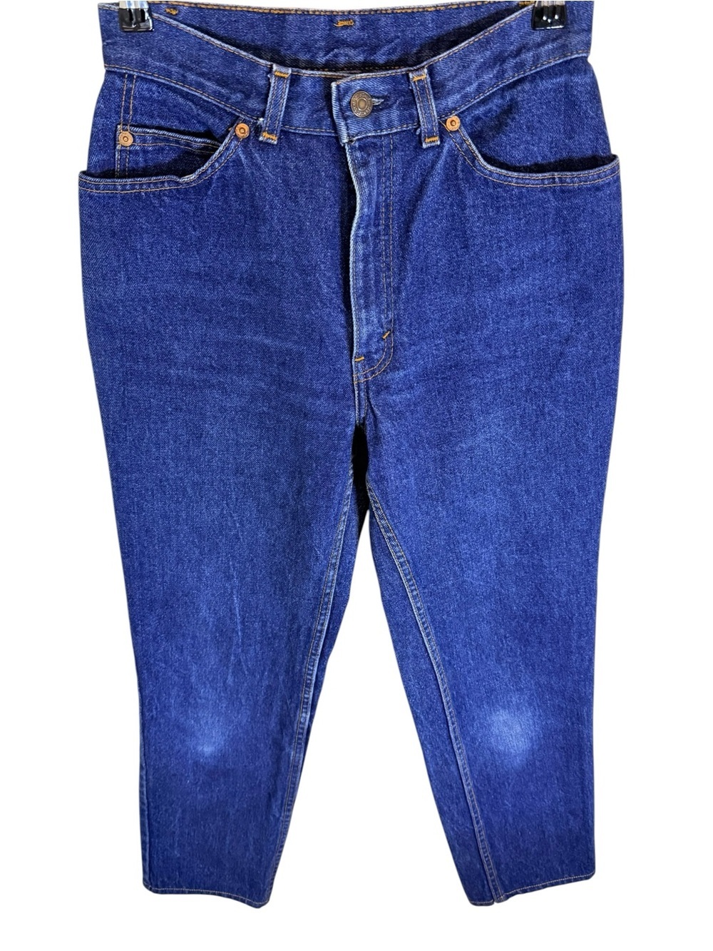 Vintage Levi’s Made in USA High Rise Mom Jeans Dark Wash Tapered Women’s 24 - Picture 3 of 11